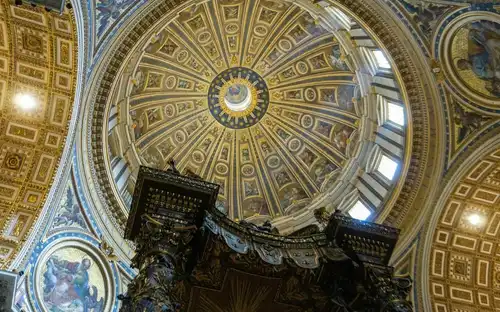圣彼得大教堂：导游讲解, 罗马, 意大利, Vatican City Pass.