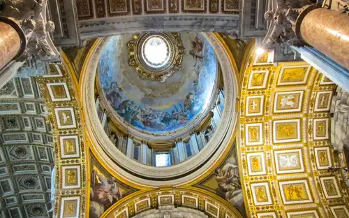 圣彼得大教堂、穹顶和梵蒂冈墓龛：上午导览游, 罗马, 意大利, Vatican City Pass.