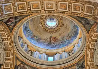 圣彼得大教堂、广场和梵蒂冈石窟：上午导游, 罗马, 意大利, Vatican City Pass.