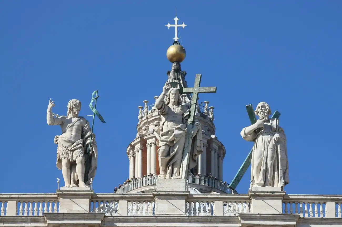 圣彼得大教堂、穹顶和梵蒂冈墓龛：上午导览游, 罗马, 意大利, Vatican City Pass.
