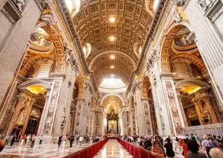 圣彼得大教堂和梵蒂冈石窟：穹顶攀登+导游, 罗马, 意大利, Vatican City Pass.