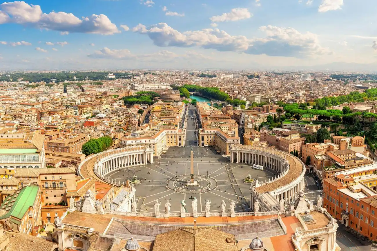 圣彼得大教堂：导游讲解, 罗马, 意大利, Vatican City Pass.