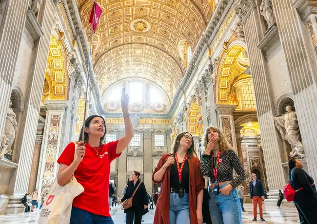 圣彼得大教堂、穹顶和梵蒂冈石窟：导游讲解, 罗马, 意大利, Vatican City Pass.