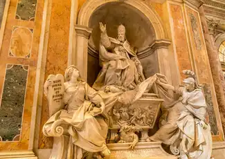 圣彼得大教堂、穹顶和梵蒂冈墓龛：上午导览游, 罗马, 意大利, Vatican City Pass.